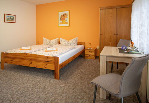 Zimmer in der Pension "Mühlburgblick"